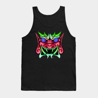 The Psychedelic Pink Oni Tank Top